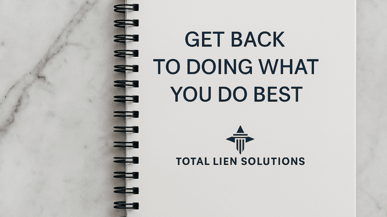 Total lien solutions