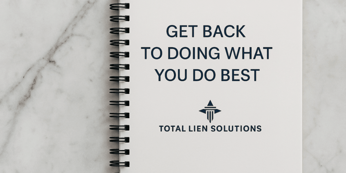 Total lien solutions